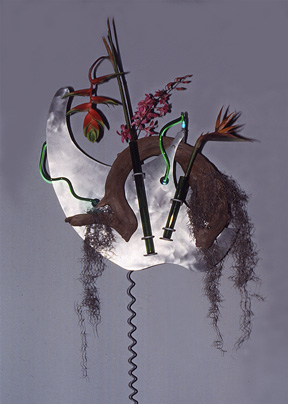 "Flor Exotica I",  Neon  Art,  Sculpture gallery