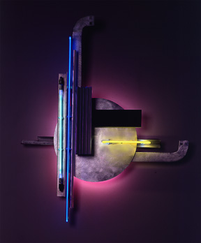 "Grieshaer" Neon art, sculptures in the Constructivist style