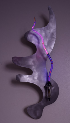 Venusian Florita, exhibited in this New Orleans gallery of indoor & outdoor wall sconces and modern contemporary lighting fixtures for home interior decoration