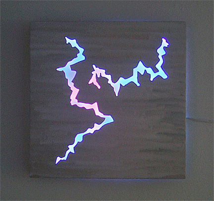 "Energy" neon art, sculpture gallery