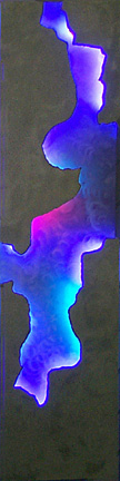 "Herrara Series III", a neon art sculpture featured in the virtual neon art gallery of artist Ehlenberger