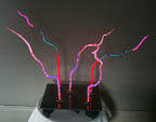 acrylic sculpture bases, neon sculpture, neon art installations in Ehlenberger art gallery