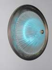 contemporary modern wall sconce neo-Antique glass & copper