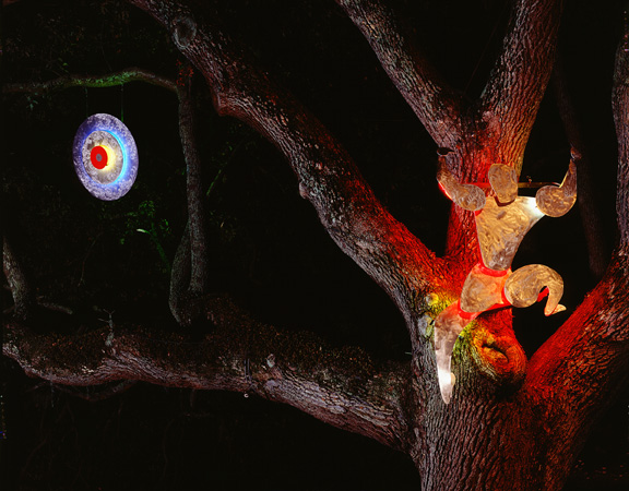 "Threshold II", Neon Sculpture, Neon Art Installation, New Orleans