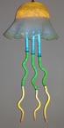 ellyfish neon & glass light sculpture 278