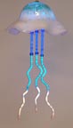 ellyfish neon & glass light sculpture 229