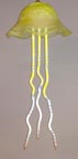 Jellyfish neon & glass light sculpture 229