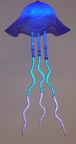 ellyfish neon & glass light sculpture 281