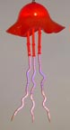 ellyfish neon & glass light sculpture 307