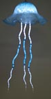 ellyfish neon & glass light sculpture 323