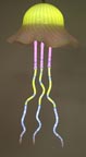 ellyfish neon & glass light sculpture 324
