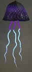 ellyfish neon & glass light sculpture 327