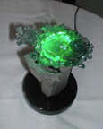"Early Spring", exhibited in this virtual neon art gallery exhibition of neon sculpture and neon art installations