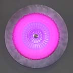contemporary modern wall sconce neo-Antique glass & aluminum