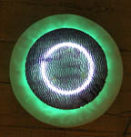 wall sconces: contemporary neon, glass sconces